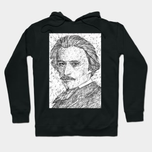 HUGO WOLF pencil portrait .1 Hoodie